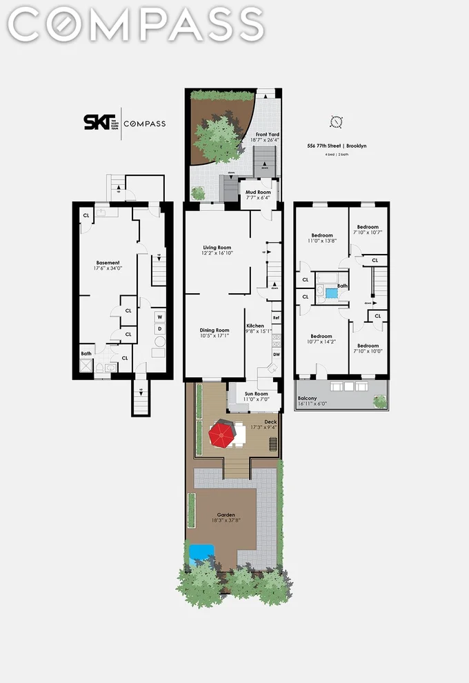 Unit for sale at 556 77th Street, Brooklyn, NY 11209