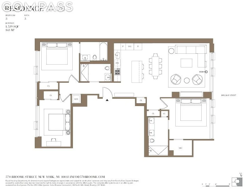 Unit for sale at 570 Broome Street, Manhattan, NY 10013