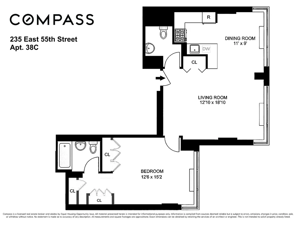 Unit for sale at 235 E 55th Street, Manhattan, NY 10022