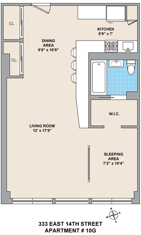 Unit for sale at 333 E 14TH Street, Manhattan, NY 10003