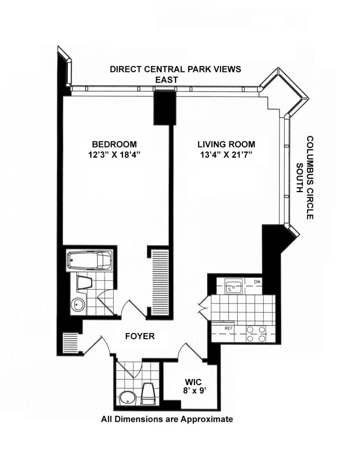 Unit for sale at 1 CENTRAL Park W, Manhattan, NY 10023