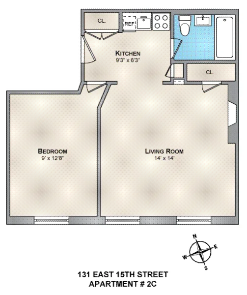Unit for sale at 131 E 15TH Street, Manhattan, NY 10003