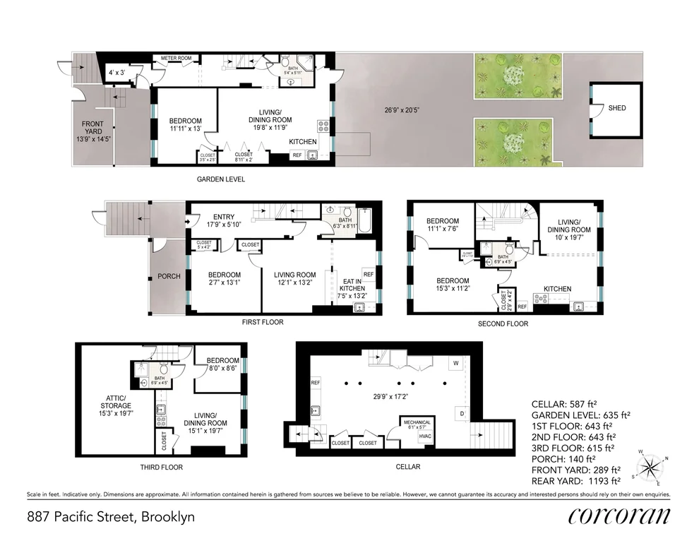 Unit for sale at 887 Pacific Street, Brooklyn, NY 11238