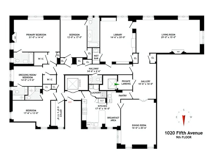 Unit for sale at 1020 5TH Avenue, Manhattan, NY 10028