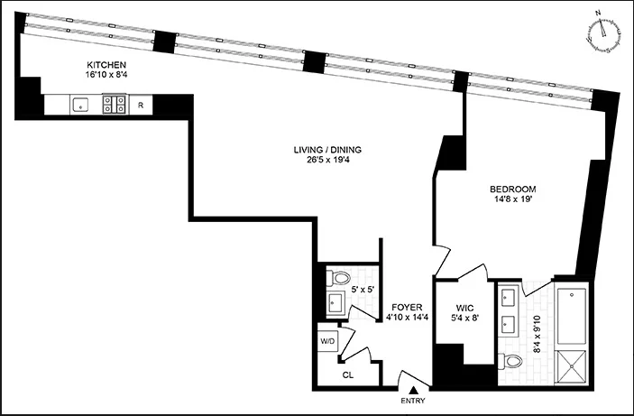 Unit for sale at 55 WALL Street, Manhattan, NY 10005