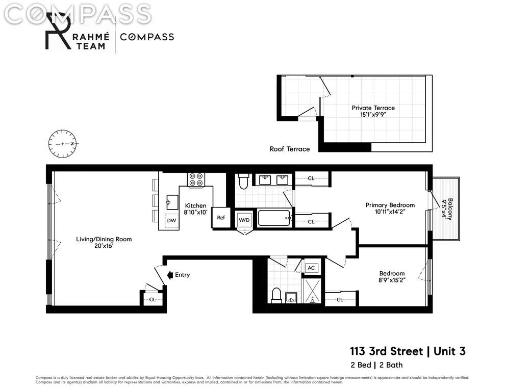 Unit for sale at 113 3rd Street, Brooklyn, NY 11231