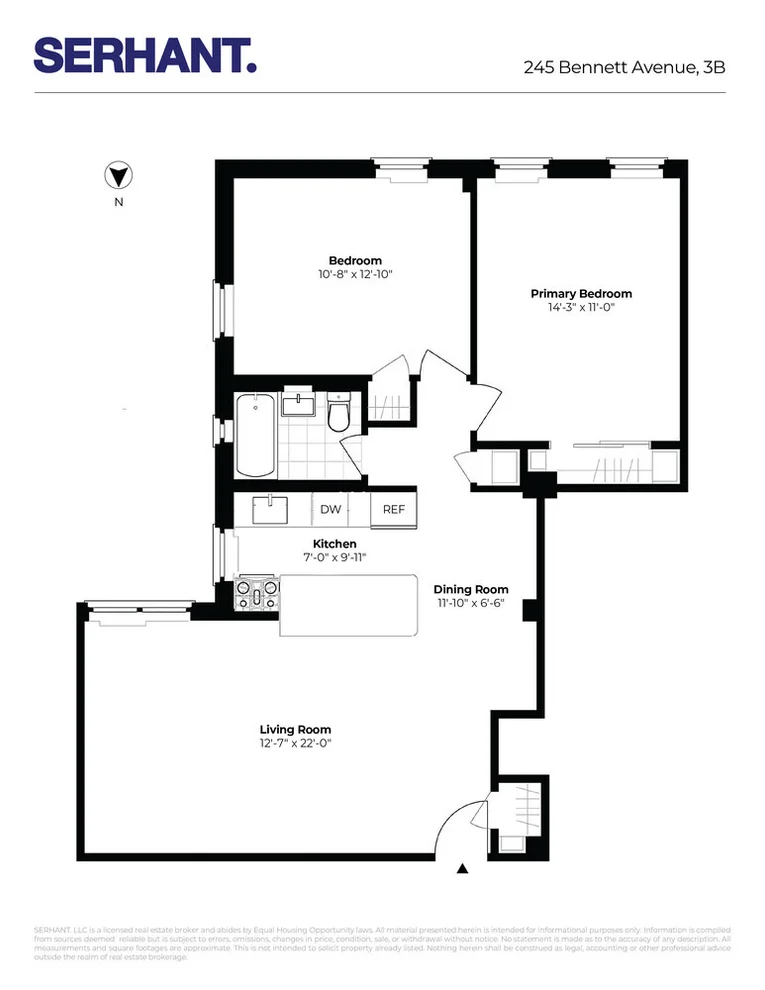 Unit for sale at 245 BENNETT Avenue, Manhattan, NY 10040