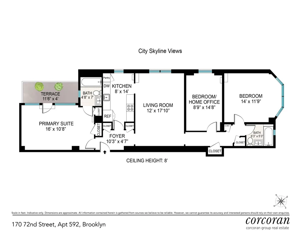 Unit for sale at 170 72ND Street, Brooklyn, NY 11209