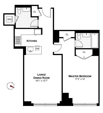 Unit for sale at 30 West Street, Manhattan, NY 10004