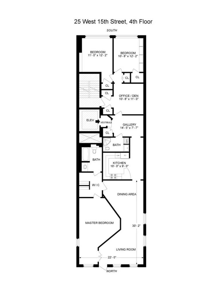 Unit for sale at 25 W 15TH Street, Manhattan, NY 10011