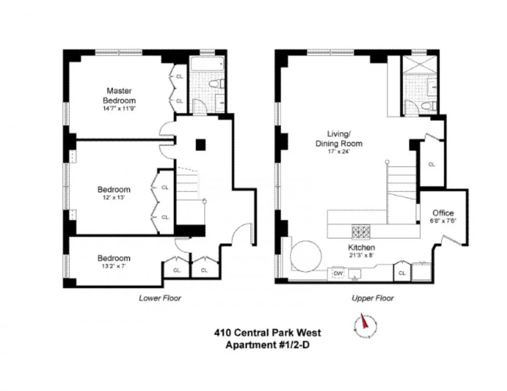 Unit for sale at 410 CENTRAL Park W, Manhattan, NY 10025