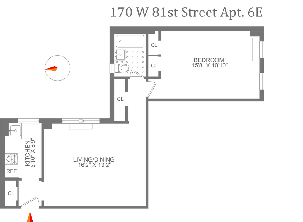 Unit for sale at 170 W 81st Street, Manhattan, NY 10024