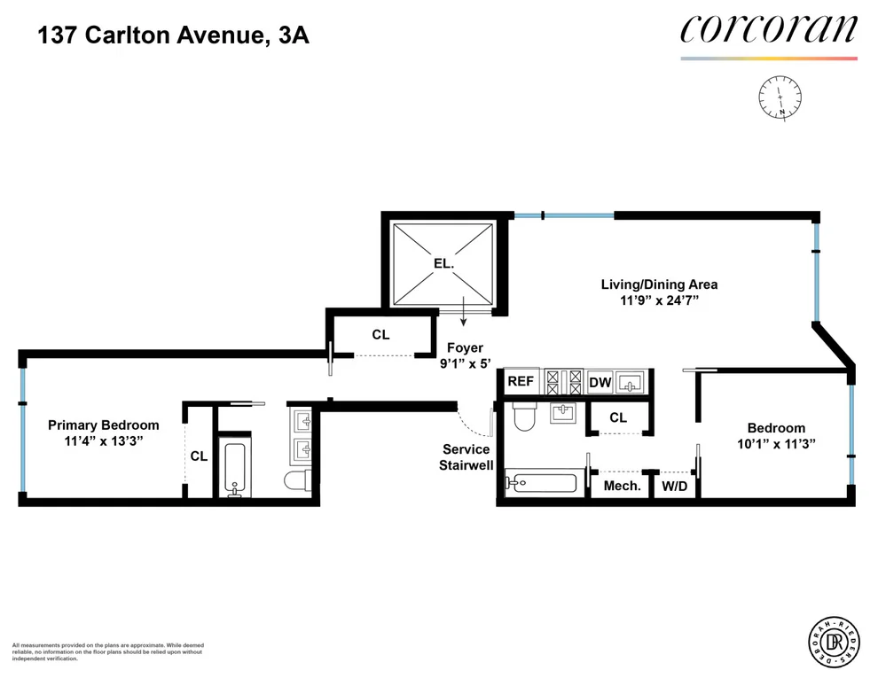 Unit for sale at 137 CARLTON Avenue, Brooklyn, NY 11205