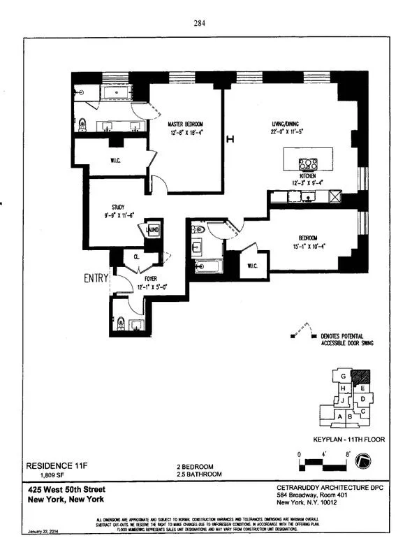 Unit for sale at 425 W 50TH Street, Manhattan, NY 10019