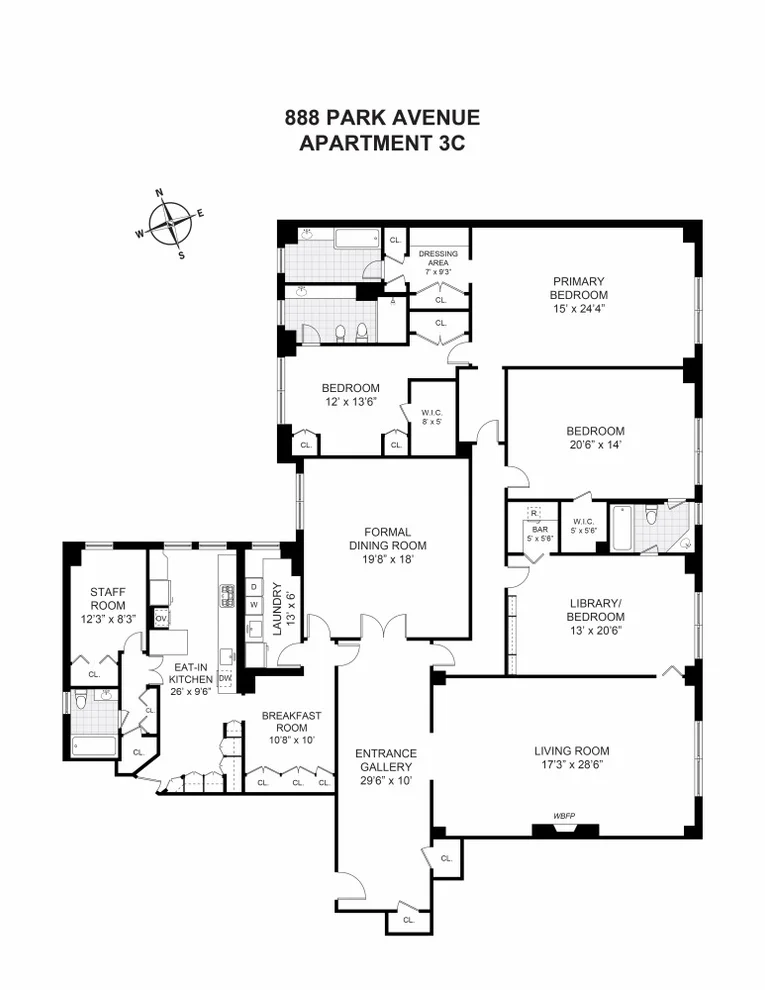Unit for sale at 888 PARK Avenue, Manhattan, NY 10075