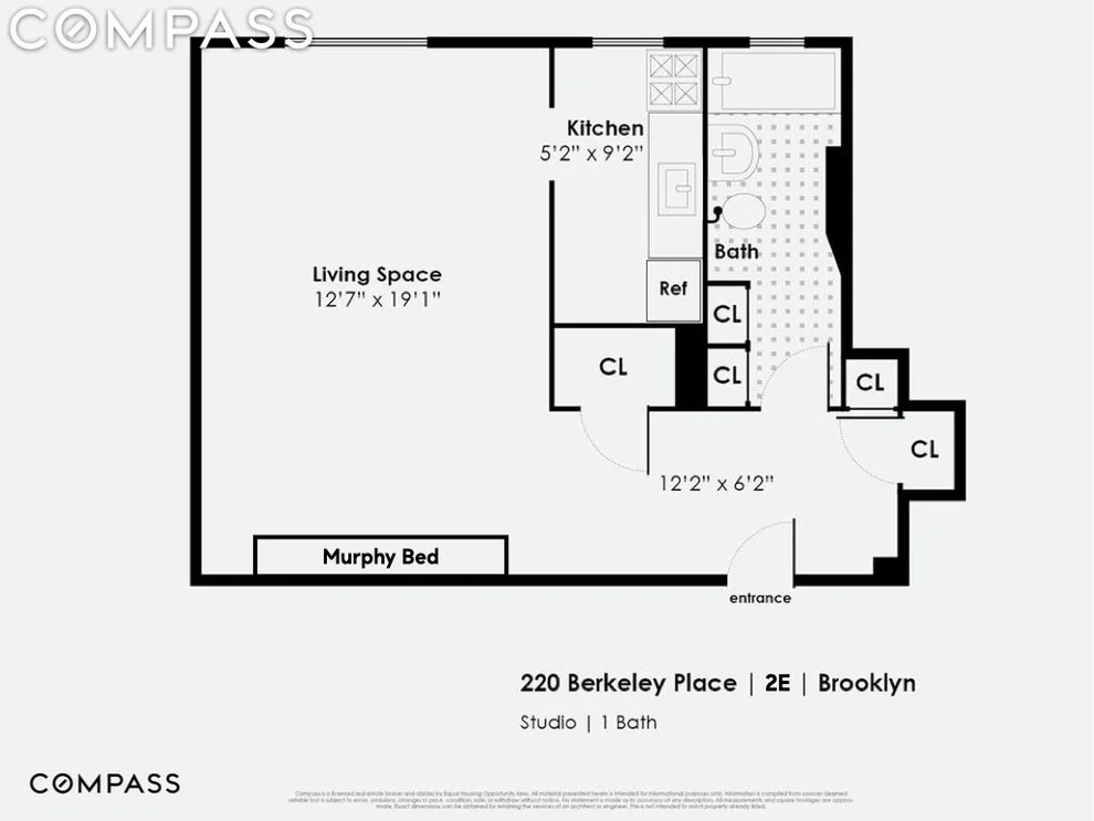 Unit for sale at 220 Berkeley Place, Brooklyn, NY 11217