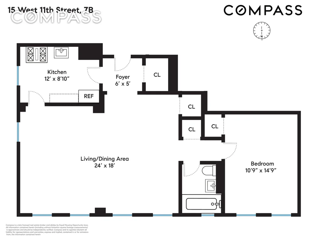 Unit for sale at 15 W 11th Street, Manhattan, NY 10011
