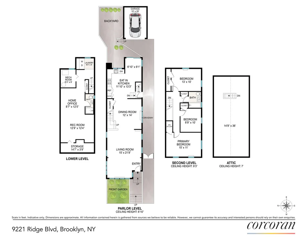 Unit for sale at 9221 RIDGE Boulevard, Brooklyn, NY 11209