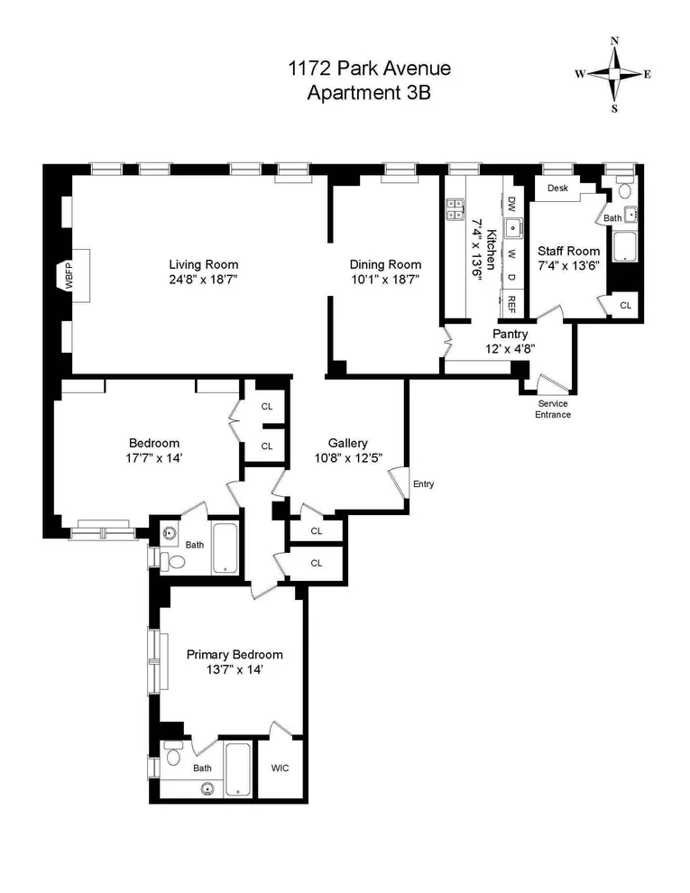 Unit for sale at 1172 Park Avenue, Manhattan, NY 10128