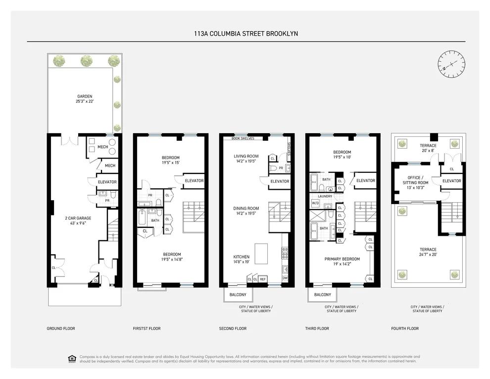 Unit for sale at 113 A Columbia Street, Brooklyn, NY 11201