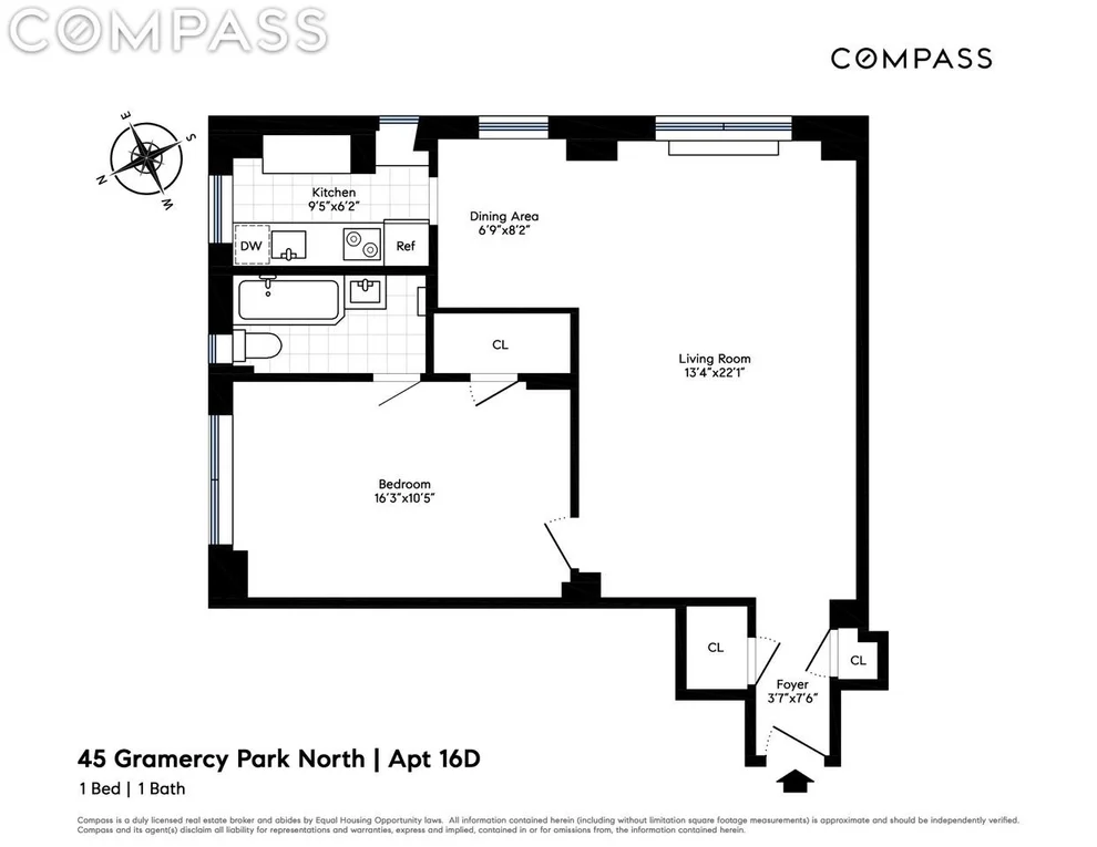 Unit for sale at 45 Gramercy Park N, Manhattan, NY 10010