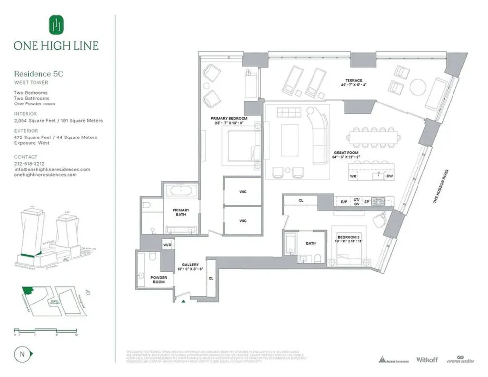 Unit for sale at 500 W 18TH Street, Manhattan, NY 10011