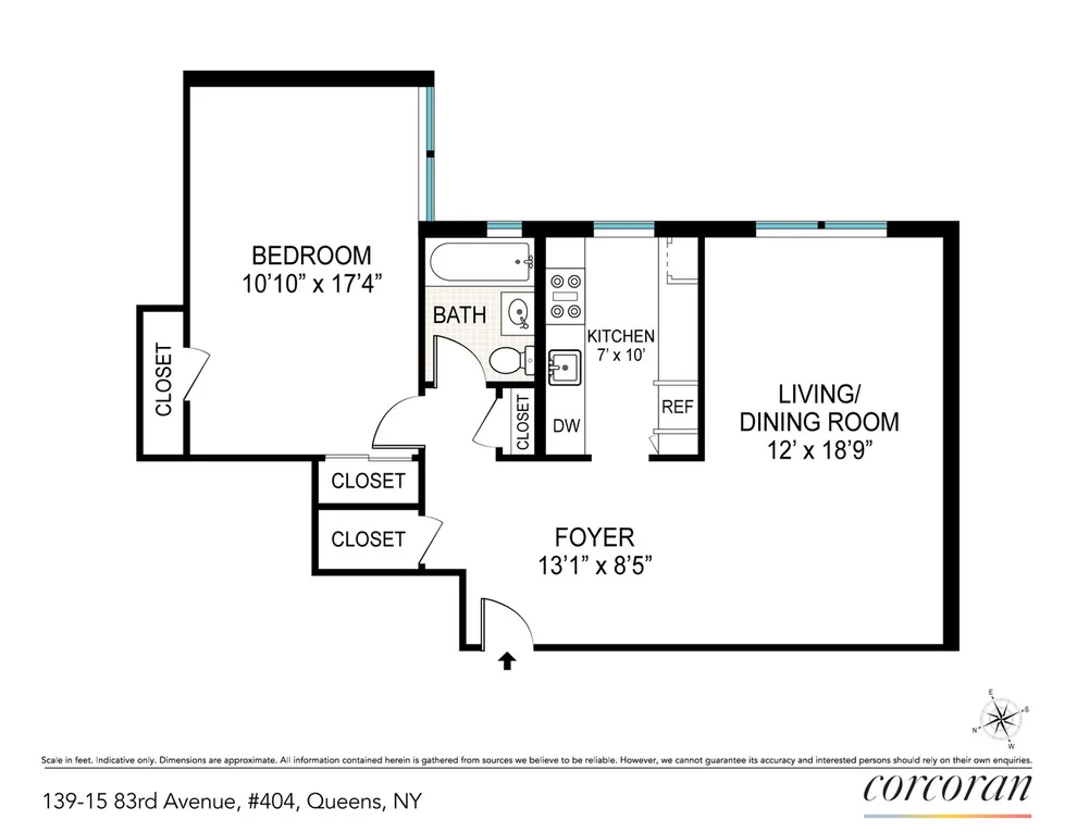 Unit for sale at 139-15 83rd Avenue, Queens, NY 11435