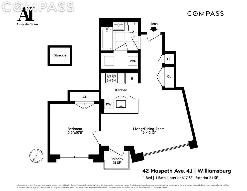 Unit for sale at 42 Maspeth Avenue, Brooklyn, NY 11211