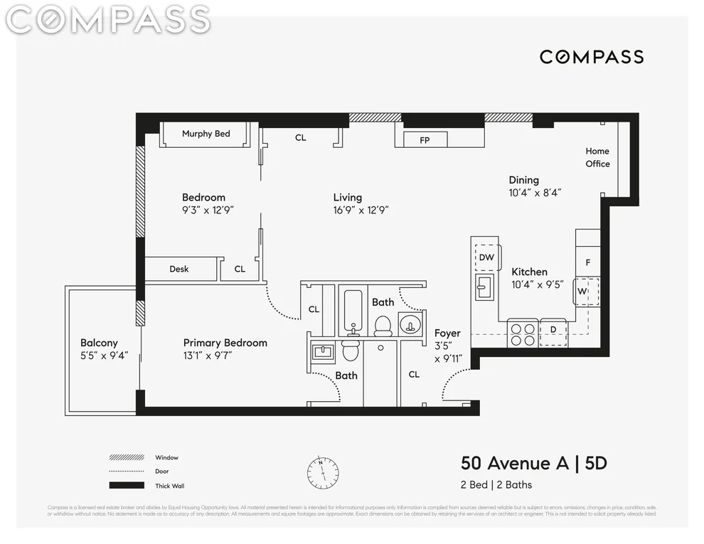 Unit for sale at 50 Ave A, Manhattan, NY 10009