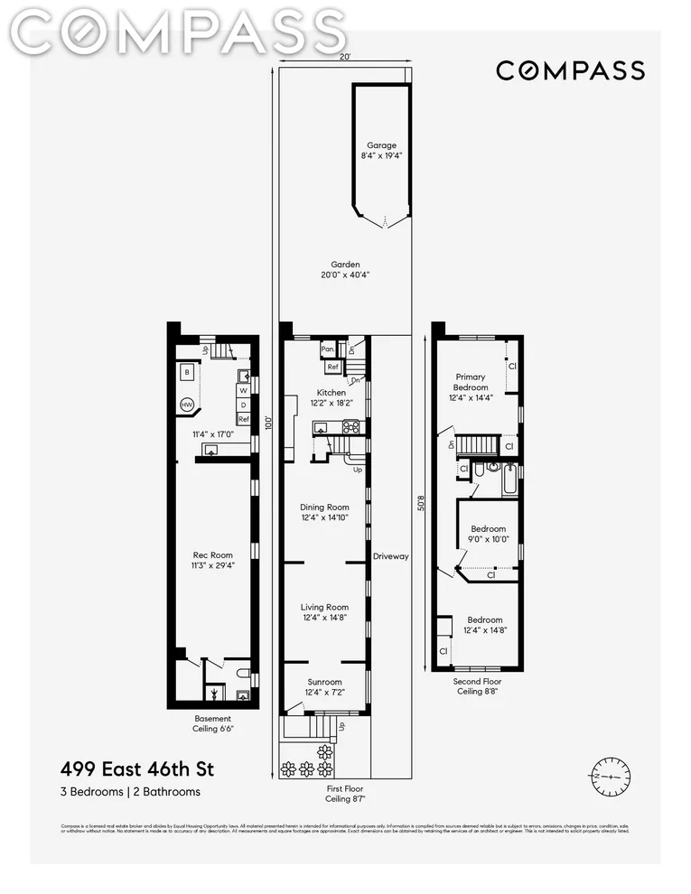 Unit for sale at 499 E 46th Street, Brooklyn, NY 11203