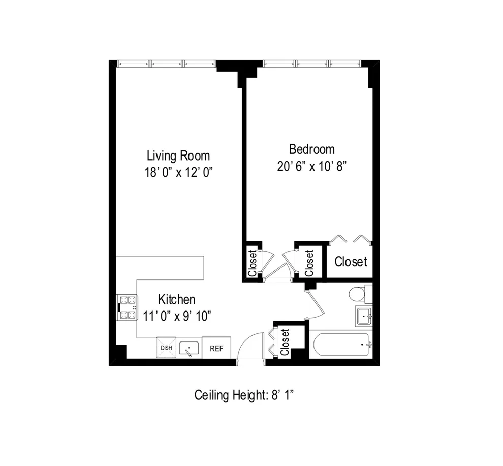 Unit for sale at 207 Ocean Parkway, Brooklyn, NY 11218