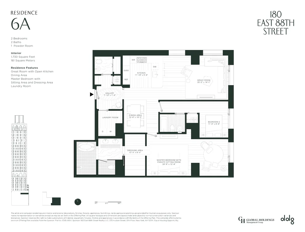 Unit for sale at 180 E 88TH Street, Manhattan, NY 10128