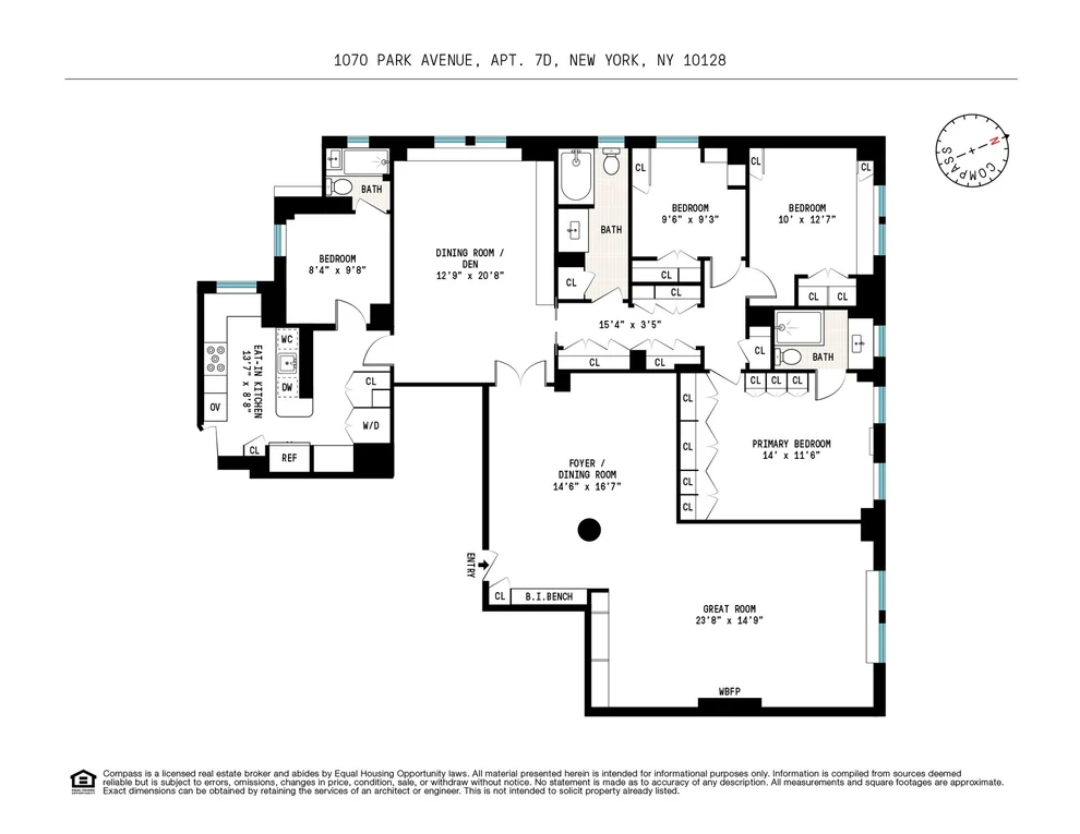 Unit for sale at 1070 Park Avenue, Manhattan, NY 10128