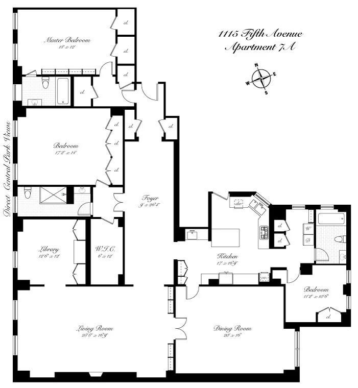 Unit for sale at 1115 5TH Avenue, Manhattan, NY 10128
