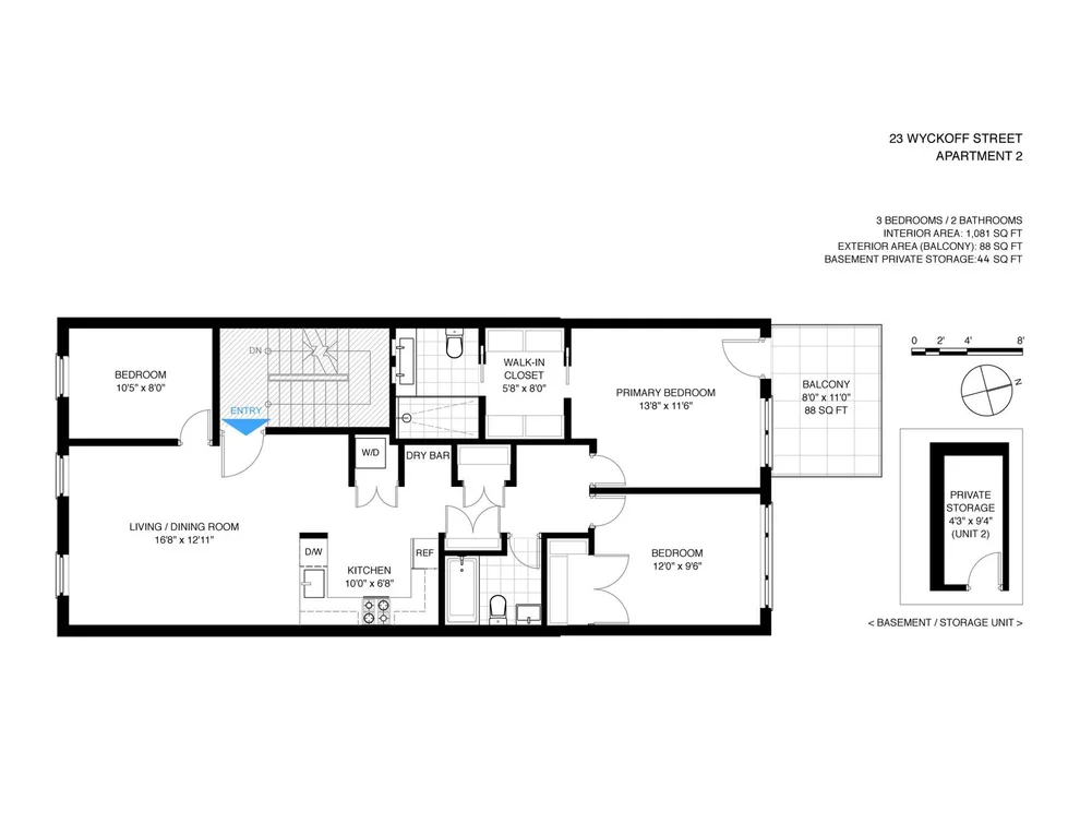 Unit for sale at 23 WYCKOFF Street, Brooklyn, NY 11201