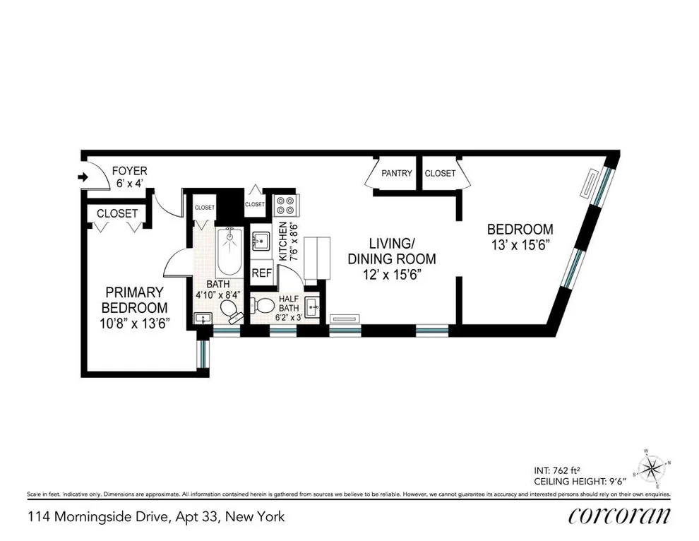Unit for sale at 114 MORNINGSIDE Drive, Manhattan, NY 10027