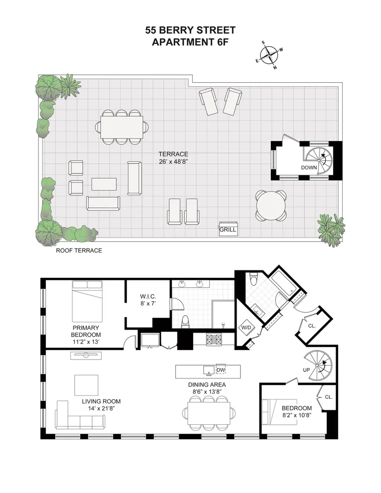 Unit for sale at 55 BERRY Street, Brooklyn, NY 11249