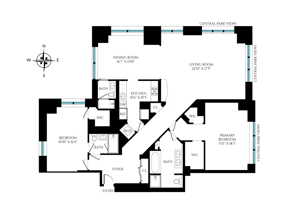Unit for sale at 15 W 63rd Street, Manhattan, NY 10023