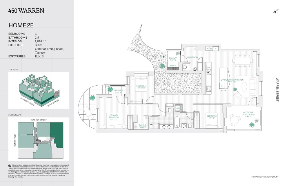 Unit for sale at 450 WARREN Street, Brooklyn, NY 11217