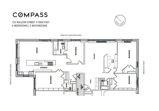 Unit for sale at 135 Willow Street, Brooklyn, NY 11201