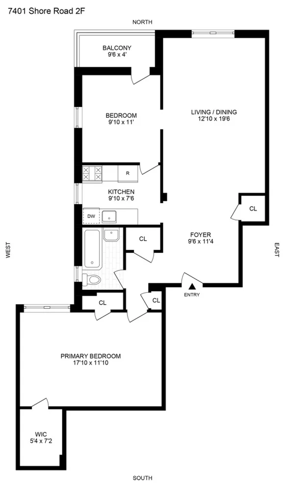 Unit for sale at 7401 SHORE Road, Brooklyn, NY 11209