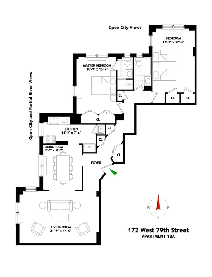 Unit for sale at 172 W 79TH Street, Manhattan, NY 10024