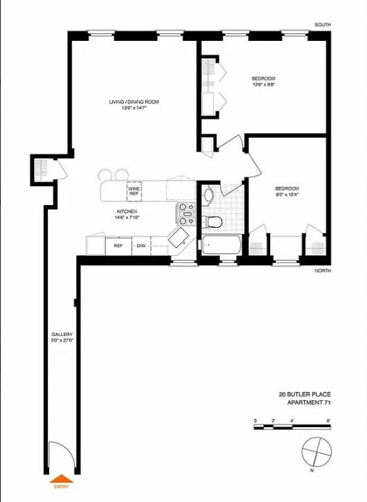 Unit for sale at 20 BUTLER Place, Brooklyn, NY 11238