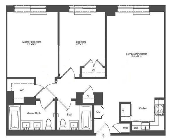 Unit for sale at 505 W 47th Street, Manhattan, NY 10036