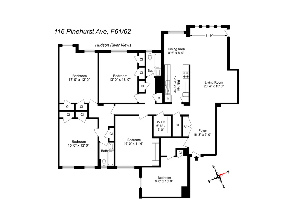 Unit for sale at 116 Pinehurst Avenue, Manhattan, NY 10033