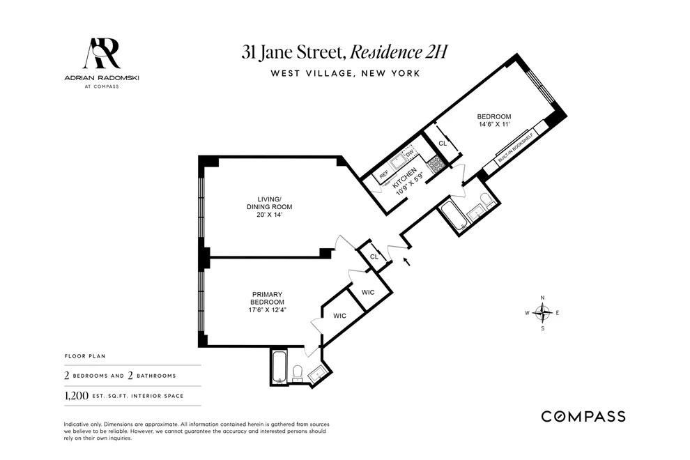 Unit for sale at 31 Jane Street, Manhattan, NY 10014