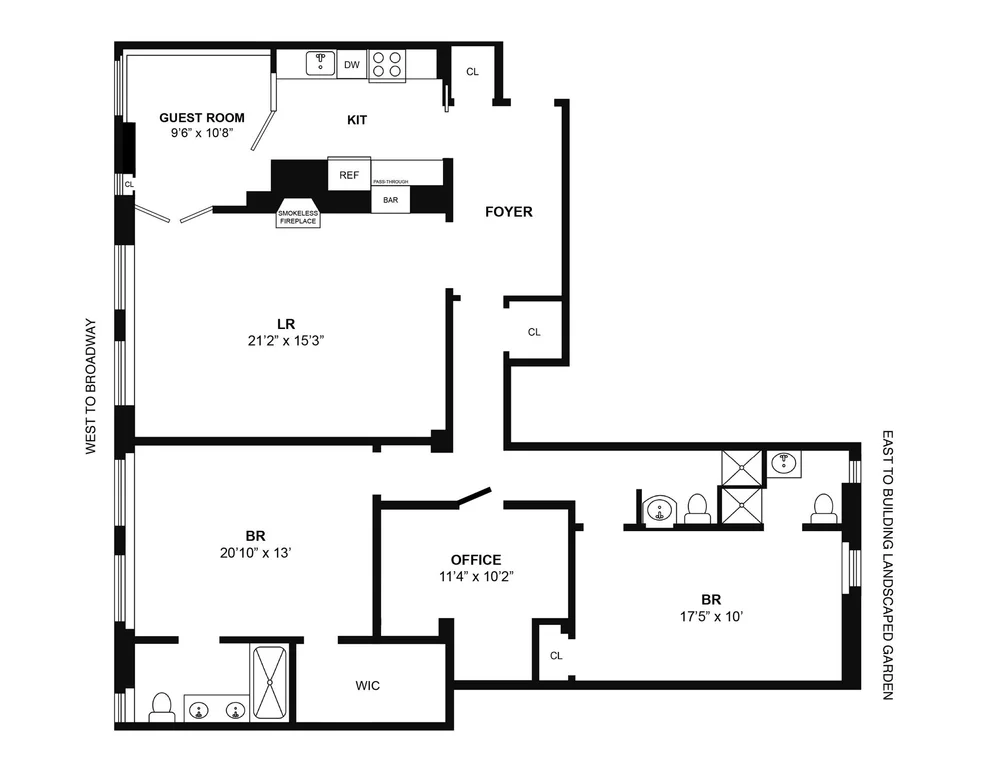 Unit for sale at 210 W 90TH Street, Manhattan, NY 10024