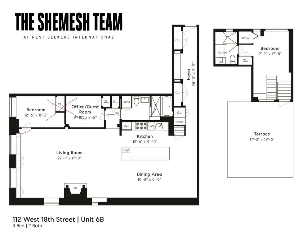 Unit for sale at 112 W 18th Street, Manhattan, NY 10011