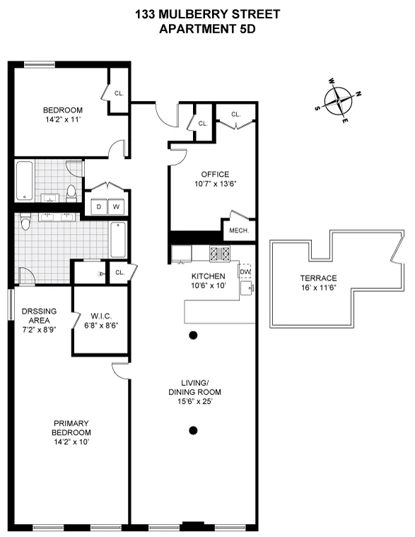 Unit for sale at 133 MULBERRY Street, Manhattan, NY 10013