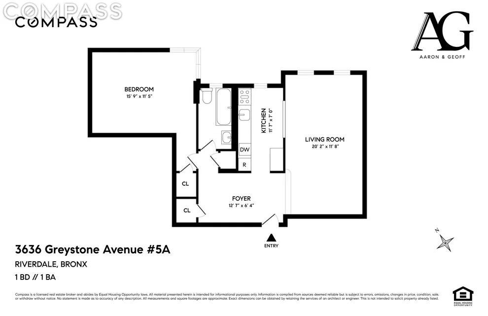 Unit for sale at 3636 Greystone Avenue, Bronx, NY 10463
